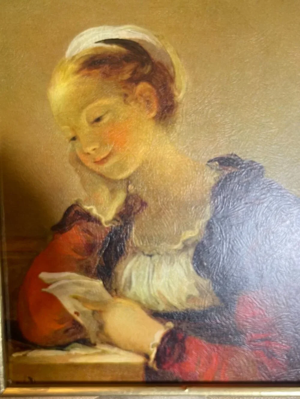 Frogonard Framed 